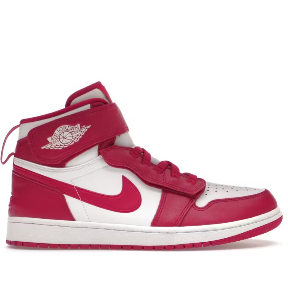 Jordan 1 High Flyease - White Cardinal Red